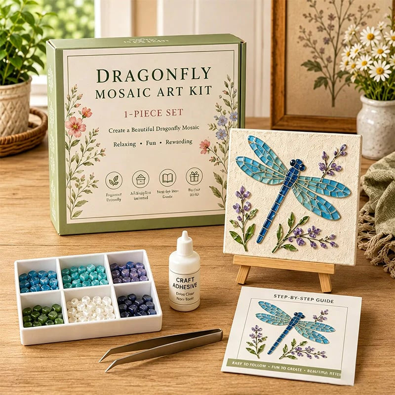 Cottage Garden Mosaic DIY Kit – Create Your Own Masterpiece