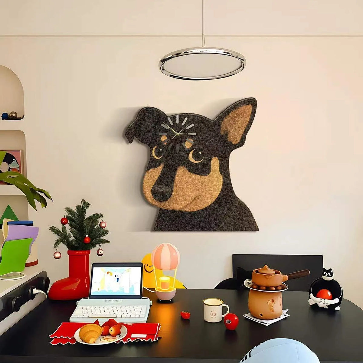 Loading Cat & Dog Wall Clock – Cute Animal Collection