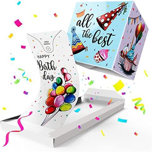 Exploding Confetti Surprise Card – Pop-Up Joy in Every Envelope