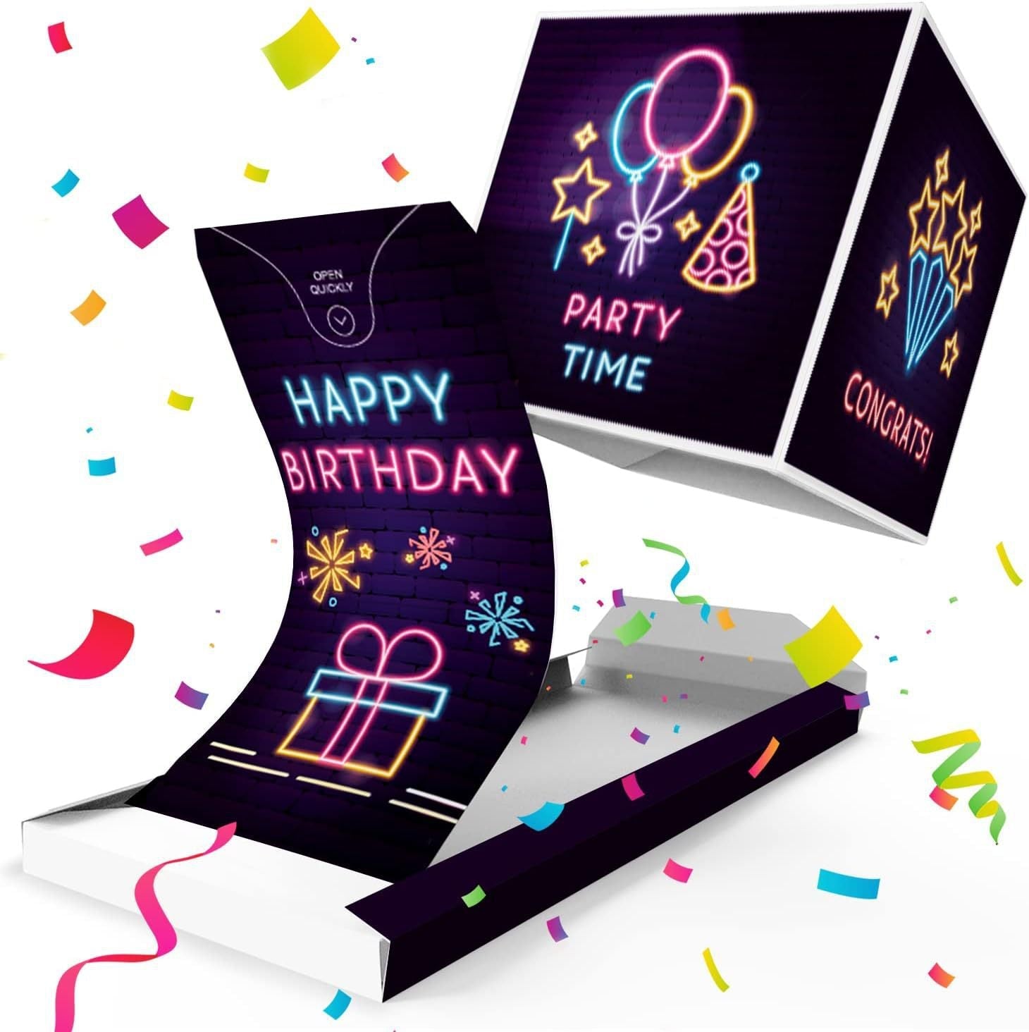 Exploding Confetti Surprise Card – Pop-Up Joy in Every Envelope