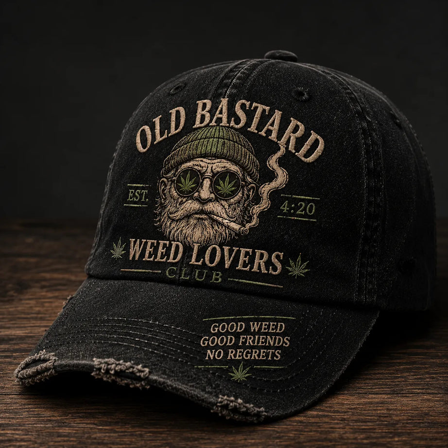 Old Bastard Weed Lovers Hat