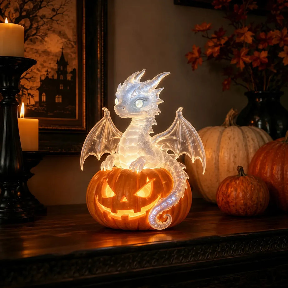 Halloween Pumpkin-Shaped LED Collectible Series