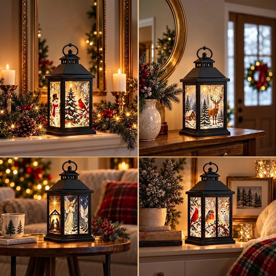 Interchangeable Crystal Lantern