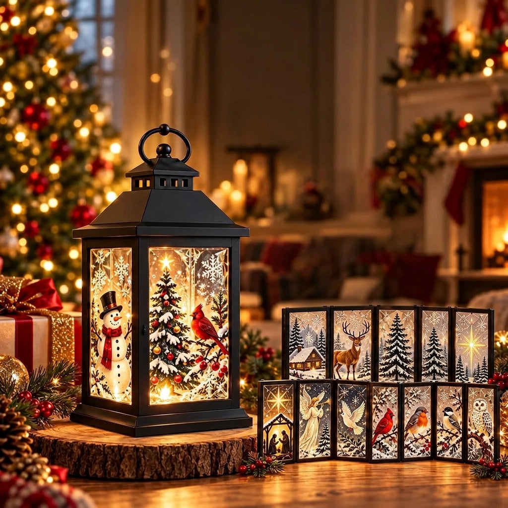 Interchangeable Crystal Lantern