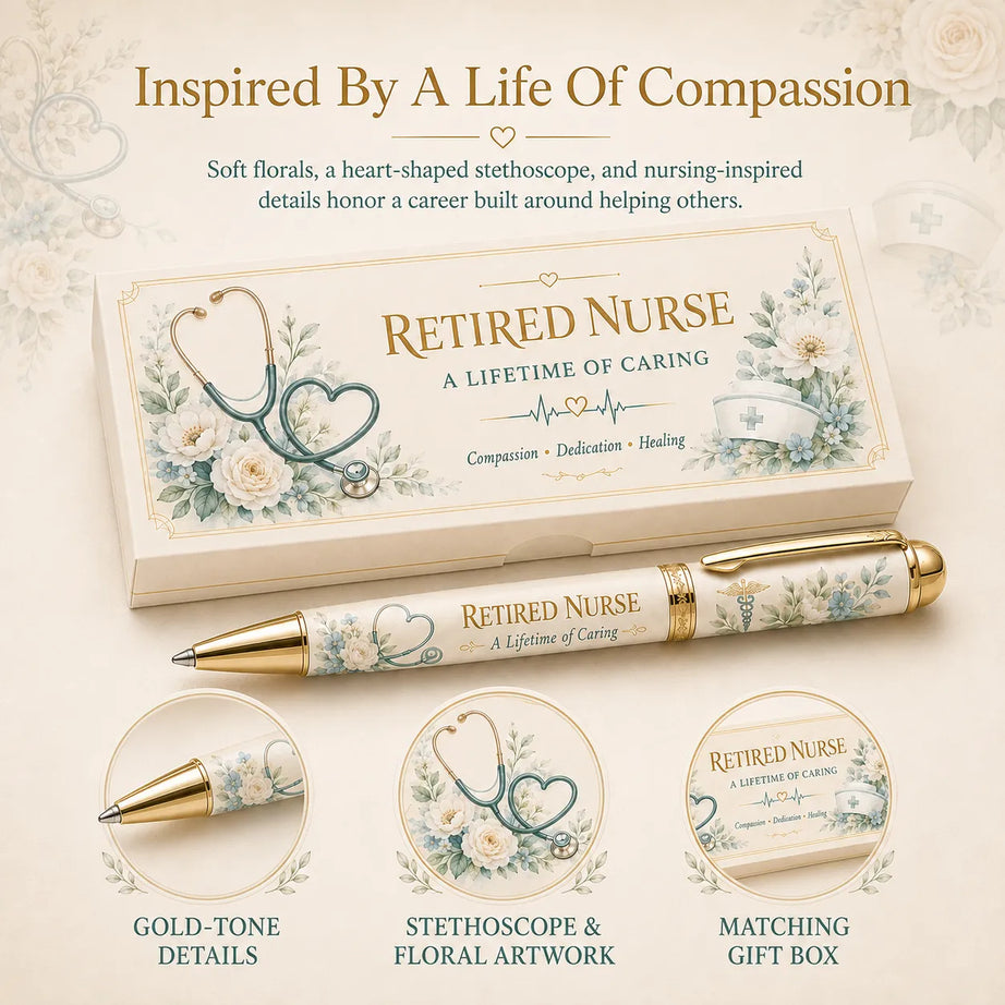 Retired Nurse A Lifetime Of Caring Pen