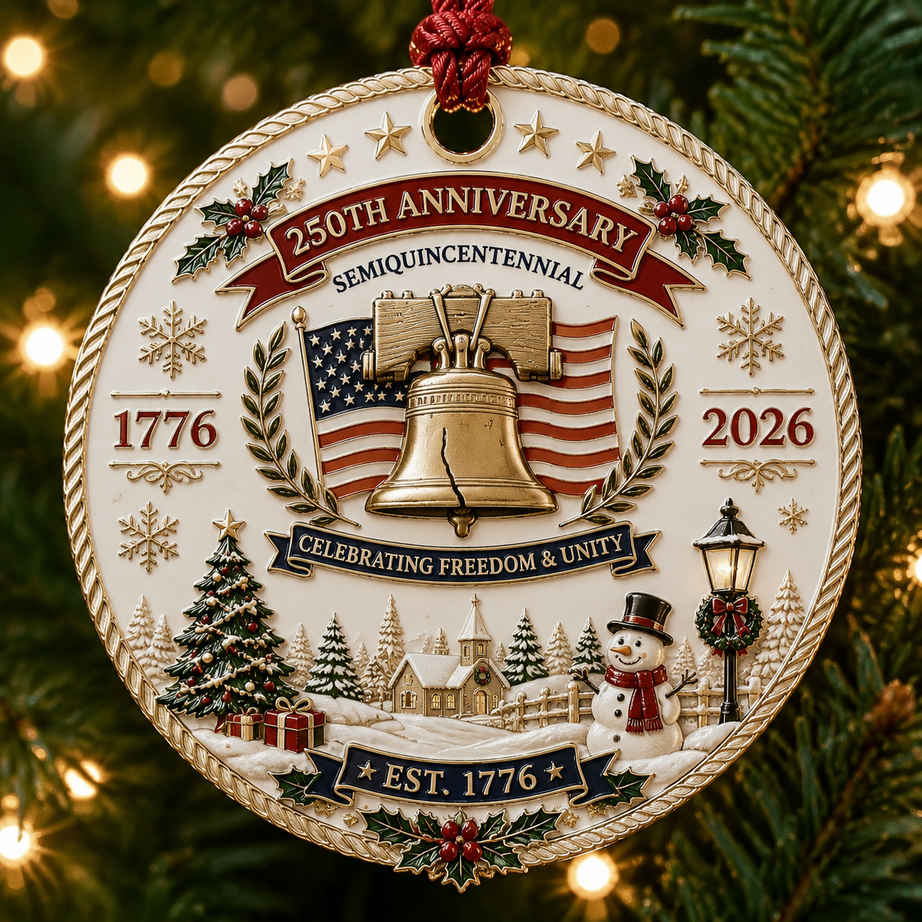 *250th Anniversary Christmas Ornament