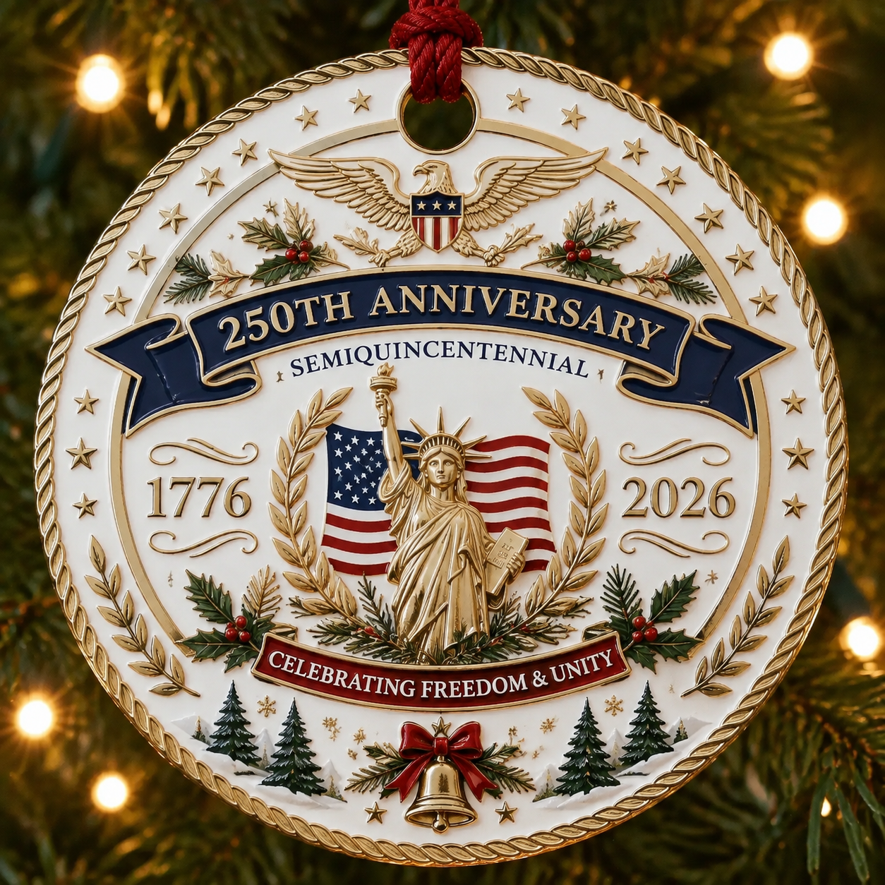 *250th Anniversary Christmas Ornament