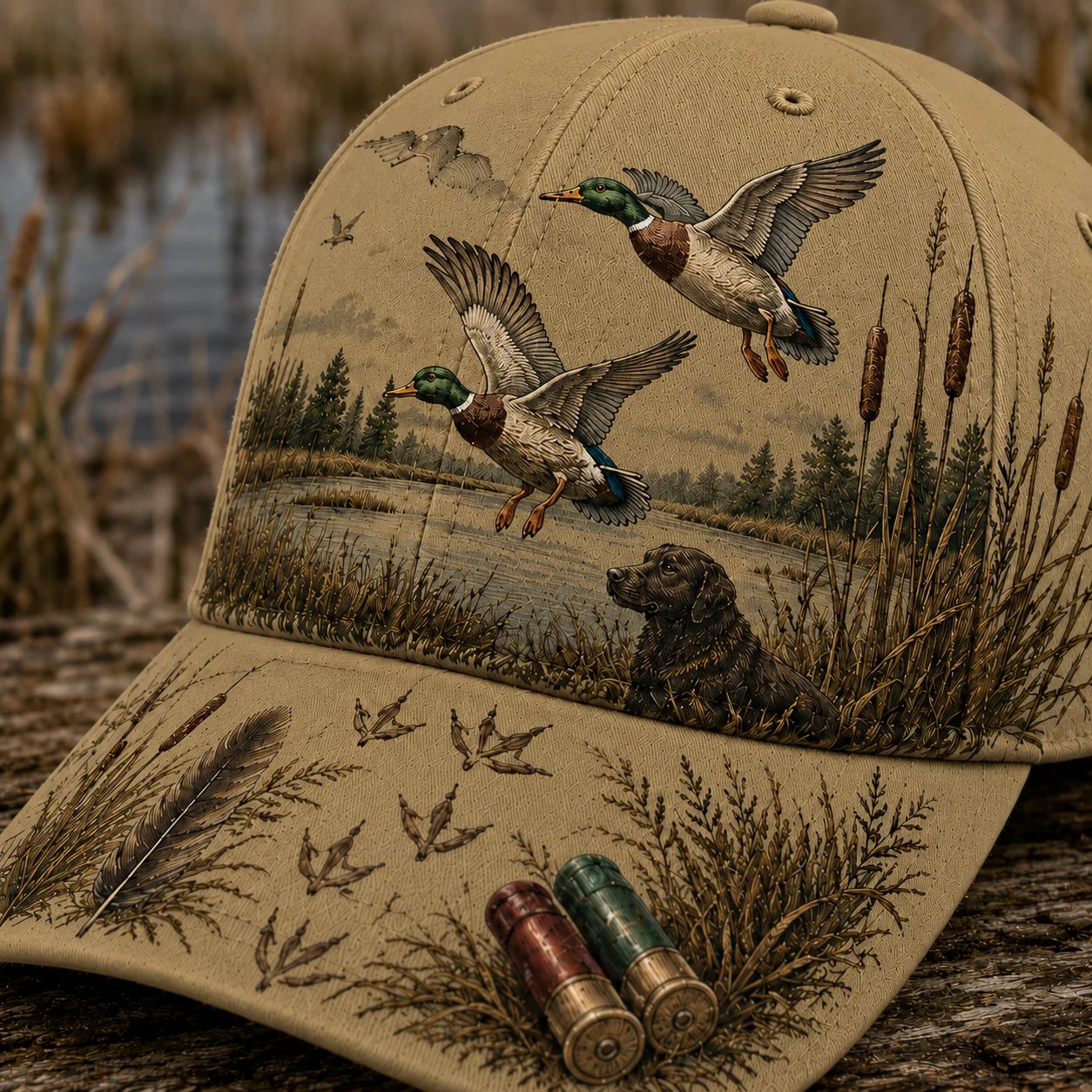 WILD & READY HAT FOR DUCK HUNTING