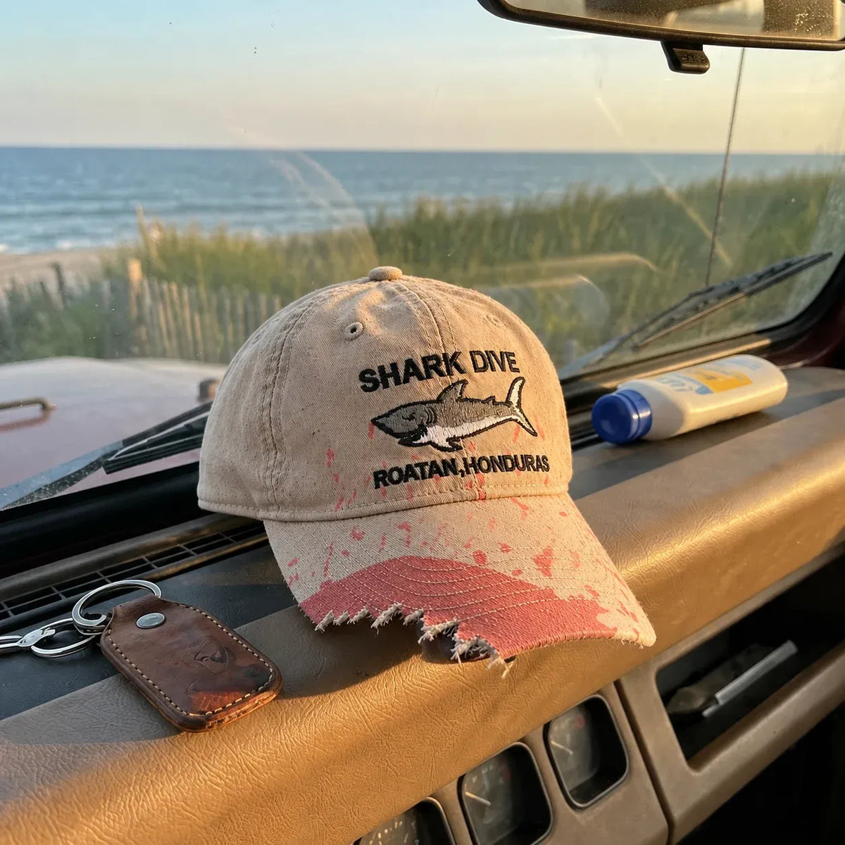 Shark Bite Baseball Cap