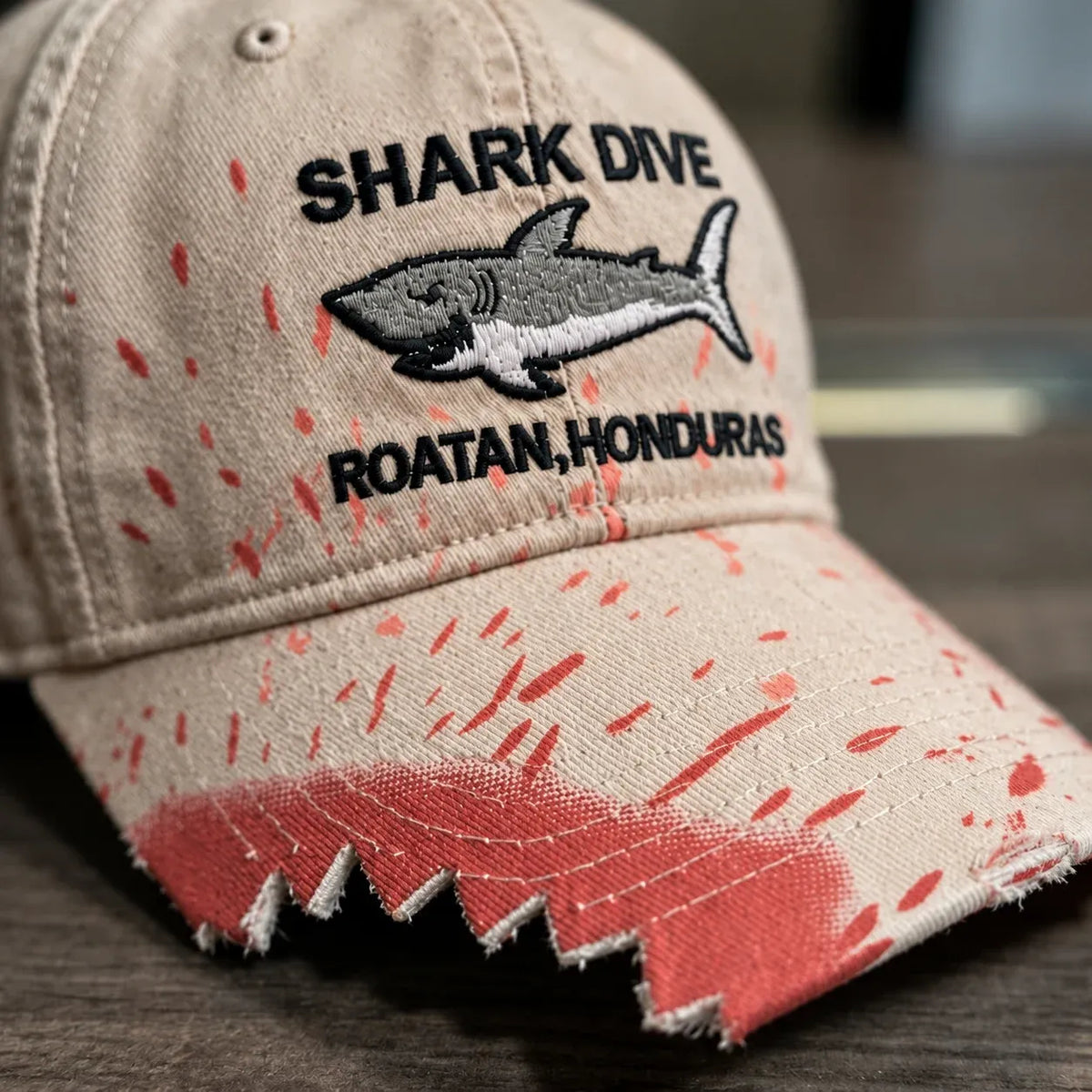 Shark Bite Baseball Cap