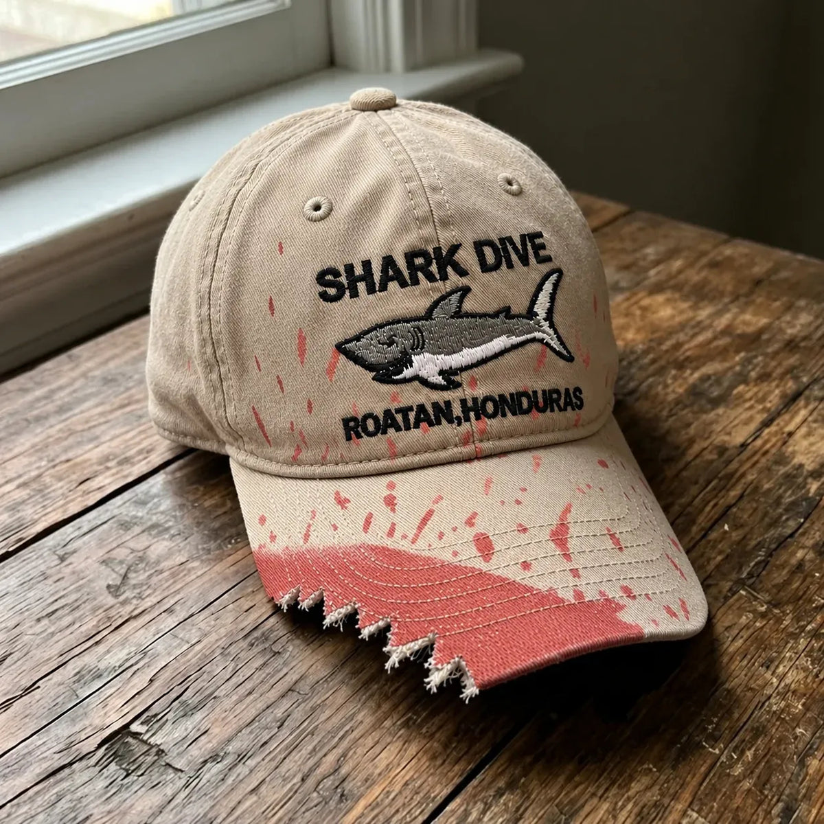 Shark Bite Baseball Cap