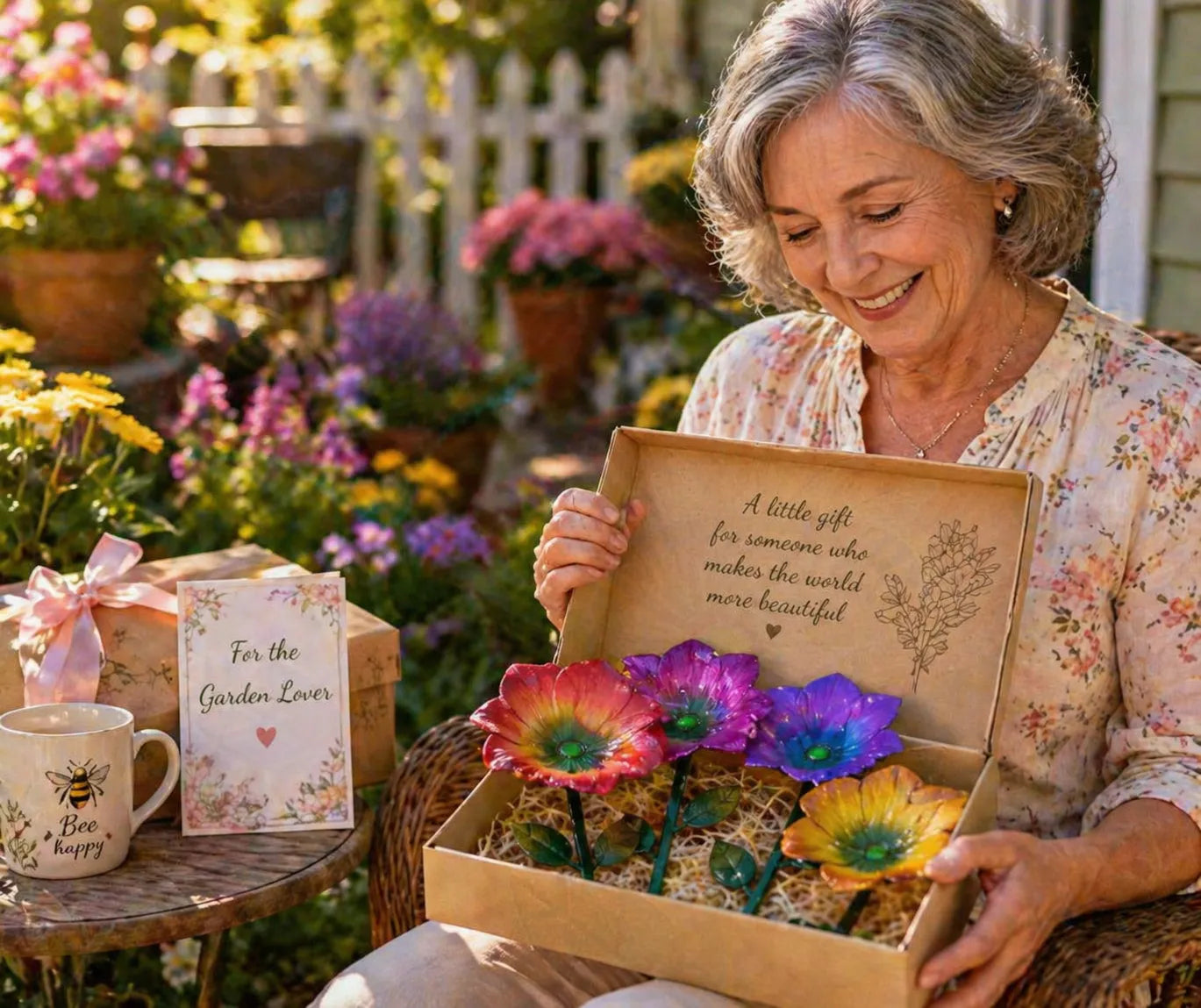Turn Your Yard Into a Pollinator Paradise - Rainbow Bee Water Feeder