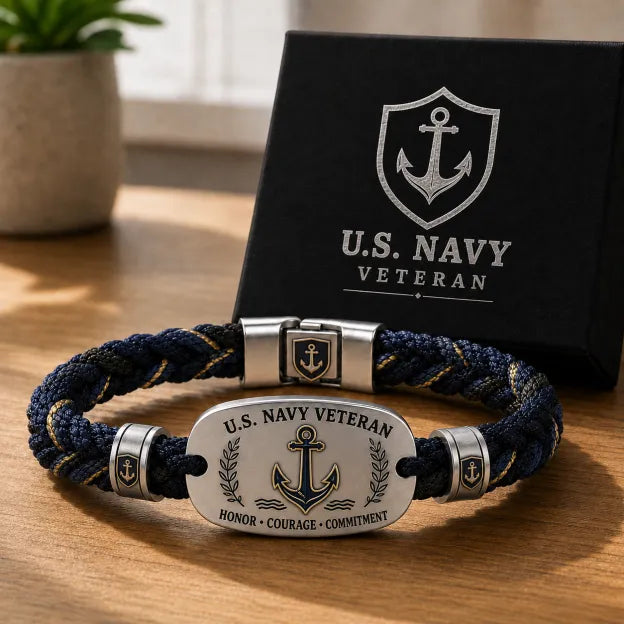 U.S. Navy Veteran Bracelet