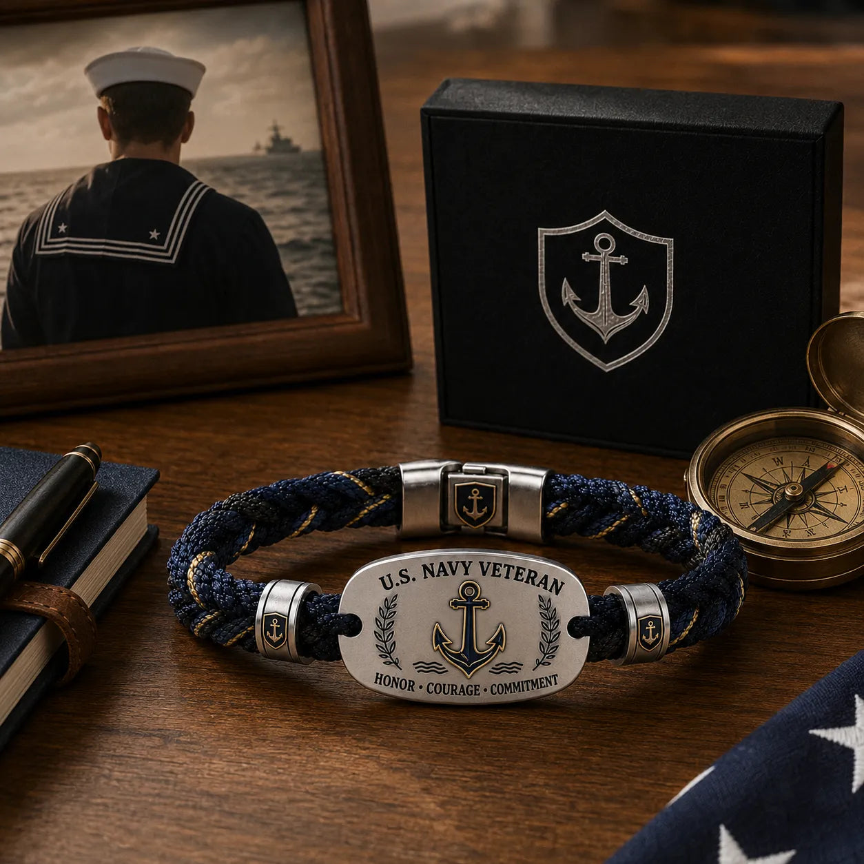 U.S. Navy Veteran Bracelet