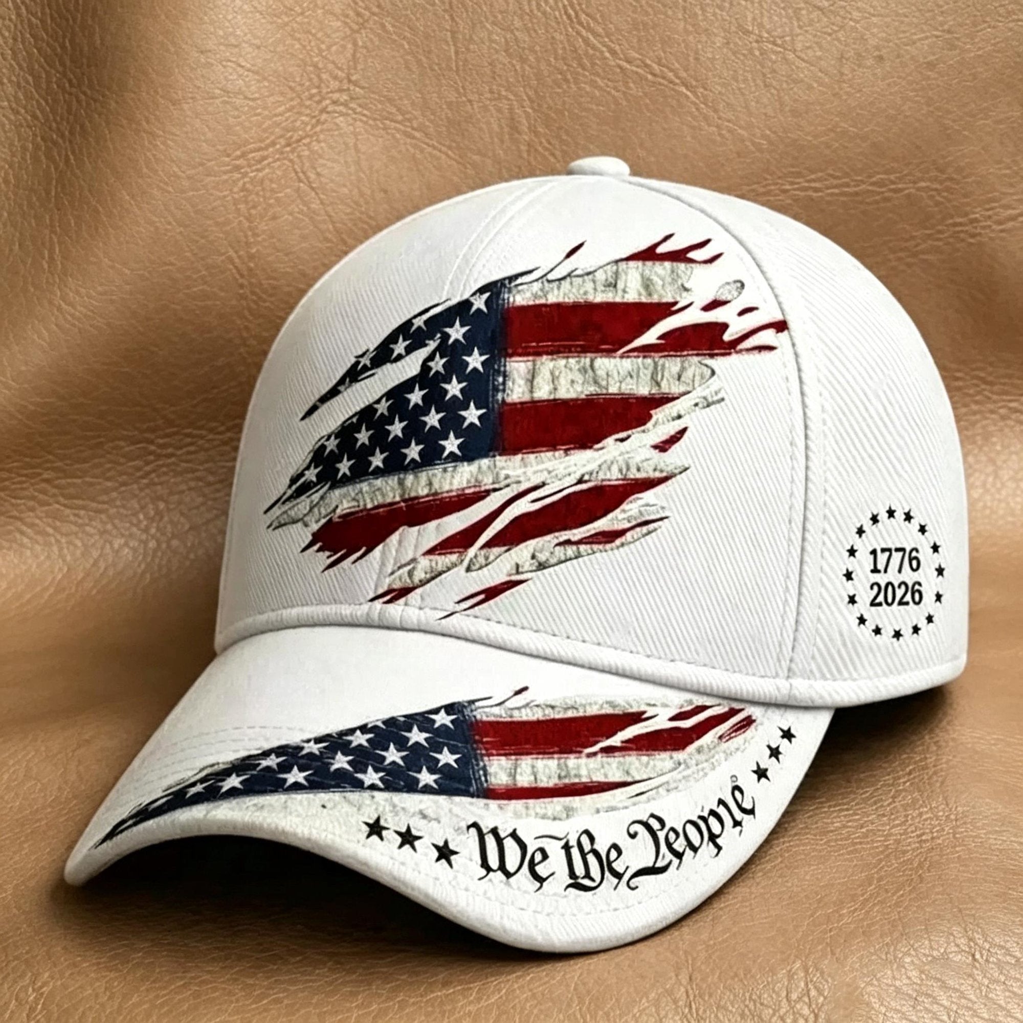 United States 250th Anniversary Print Baseball Cap