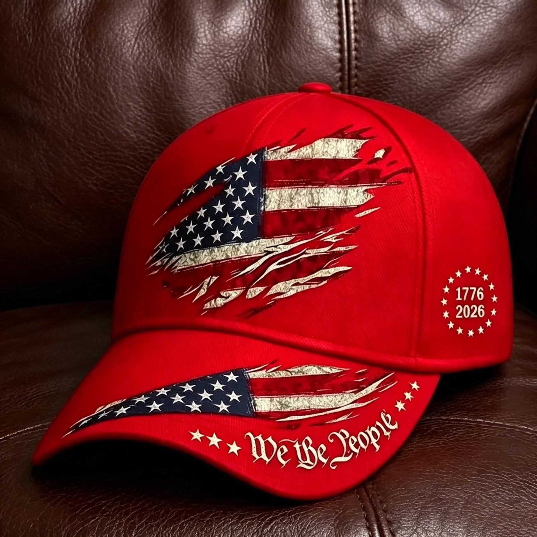 United States 250th Anniversary Print Baseball Cap
