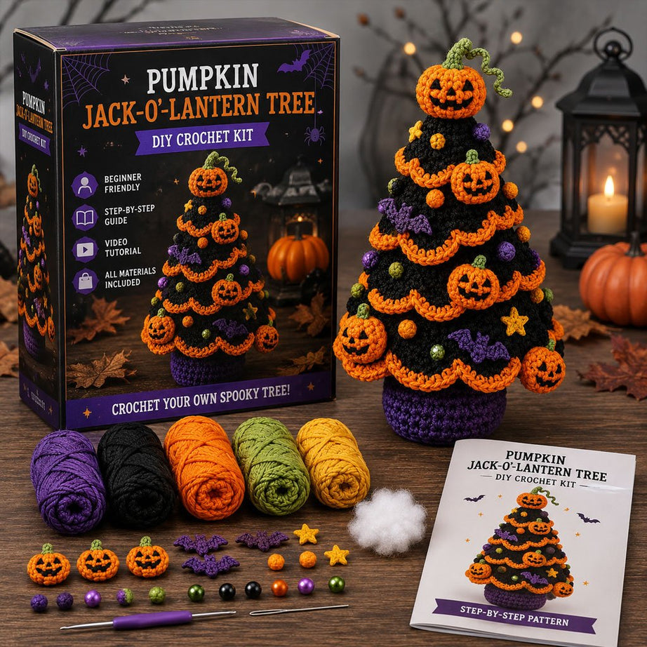 Halloween Tree DIY Crochet Kit