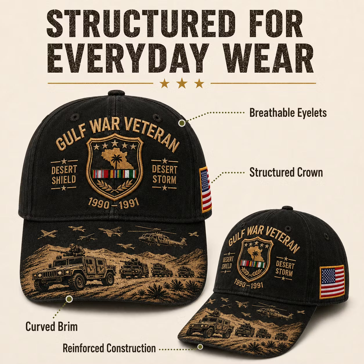 Desert Storm Commemorative Cap