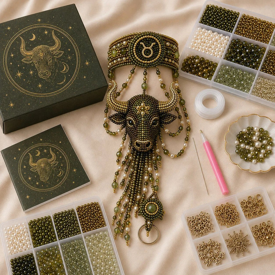 Zodiac DIY Beaded Hand Bracelet Kit