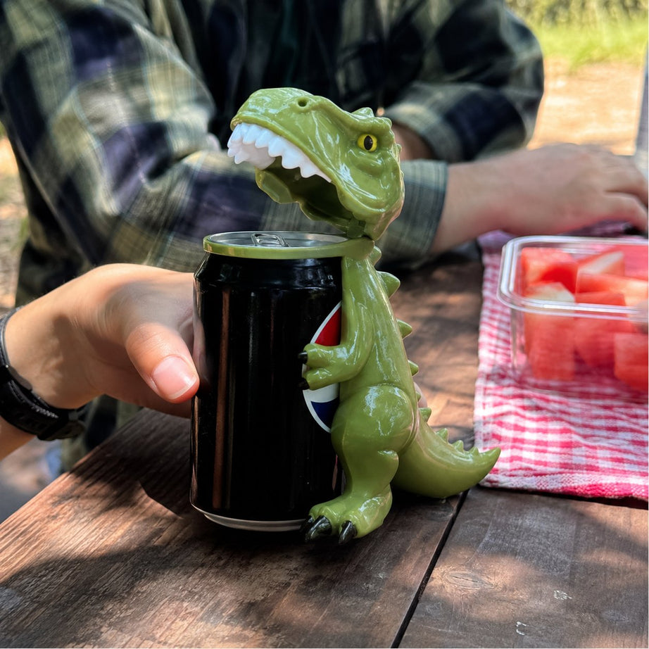 Dinosaur Can Cover | 3D Printed Drink Can Dust Cover