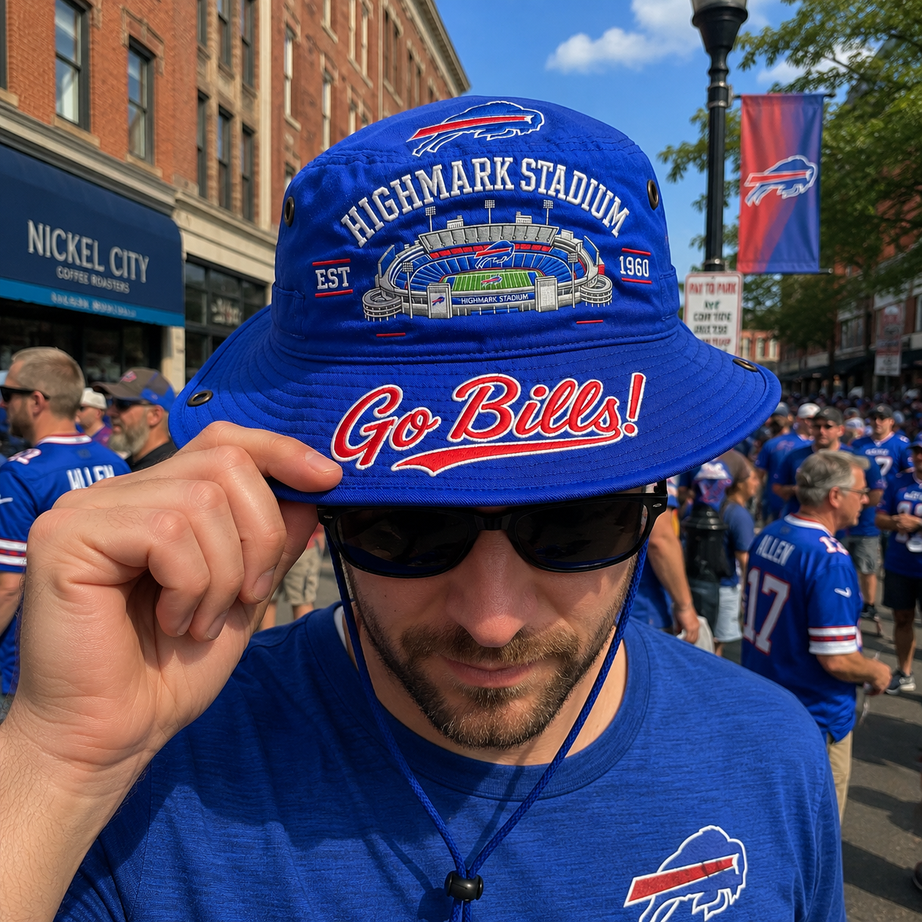 Go Bills Highmark Stadium Boonie Hat