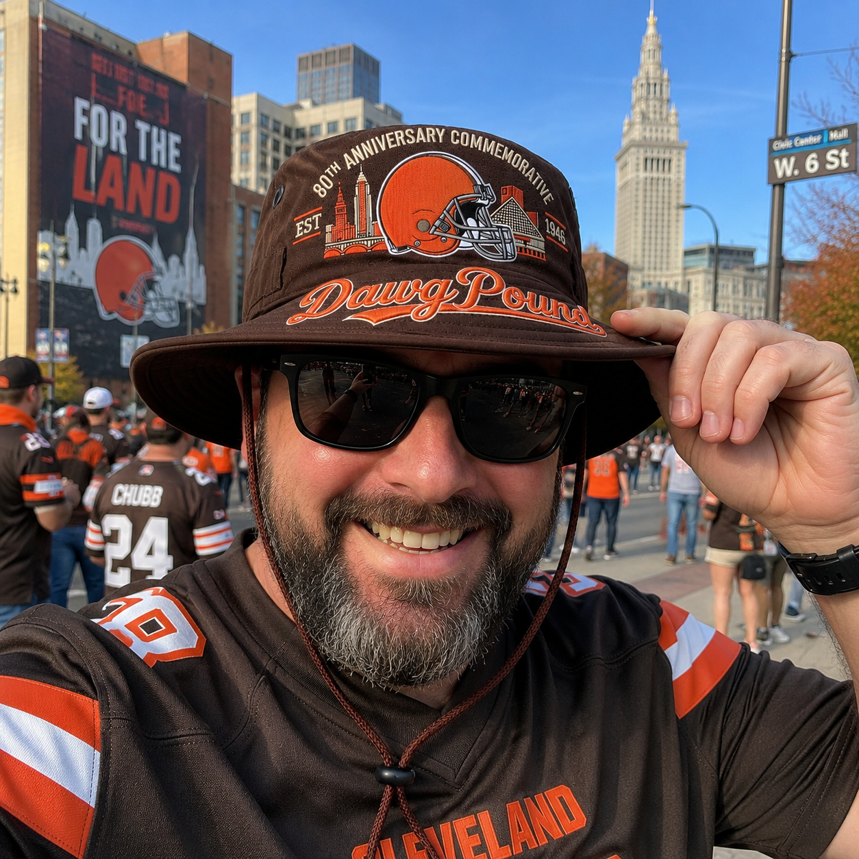 Dawg Pound 80th Anniversary Commemorative Boonie Hat