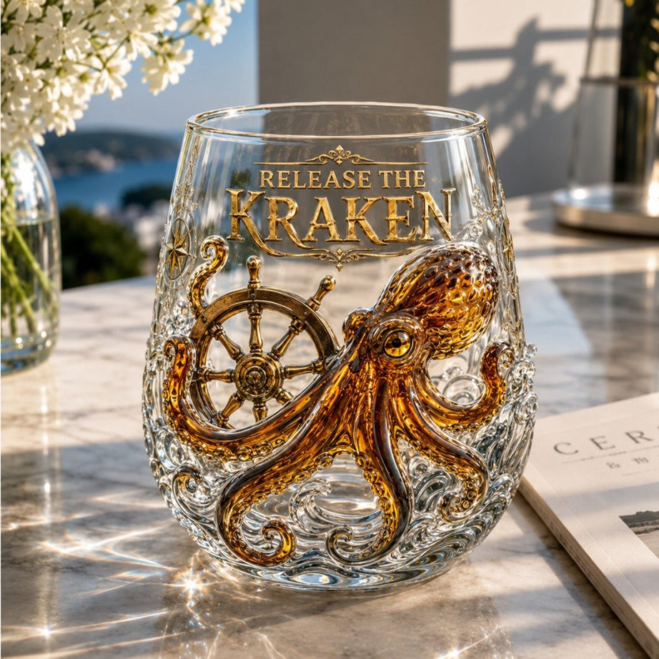 Release The Kraken Pirate Glass Collection