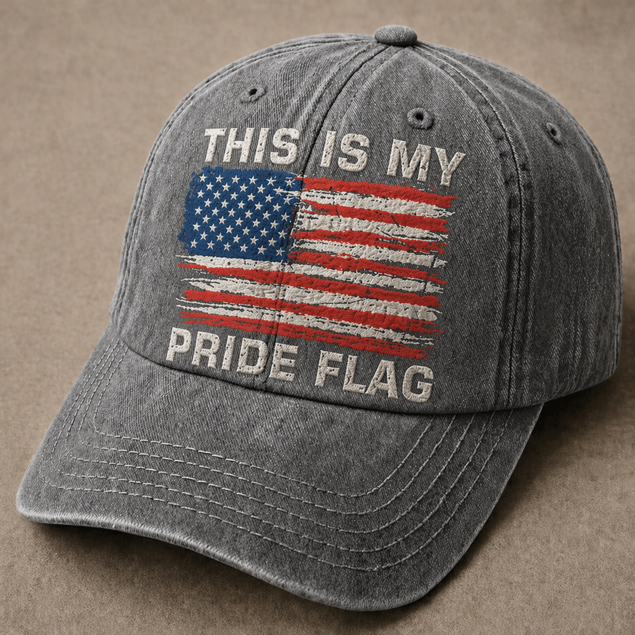 This Is My Pride Flag Vintage Baseball Cap