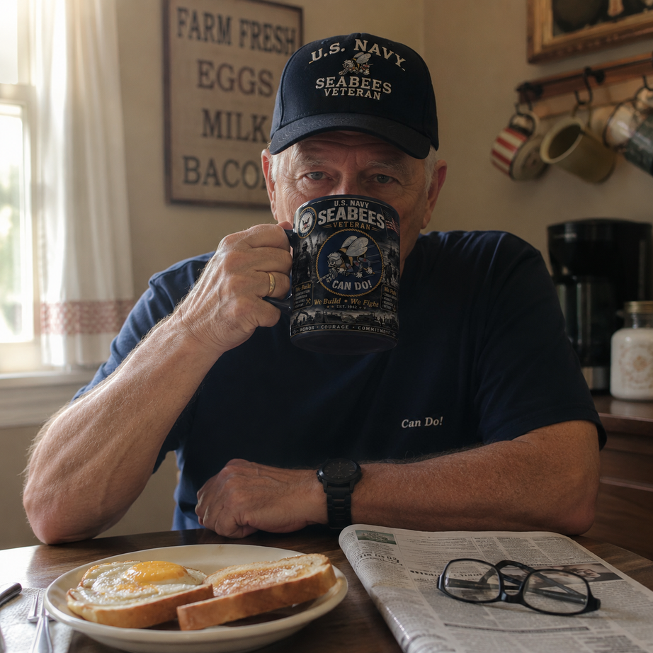 U.S. Navy Seabees CAN DO! Tribute Mug