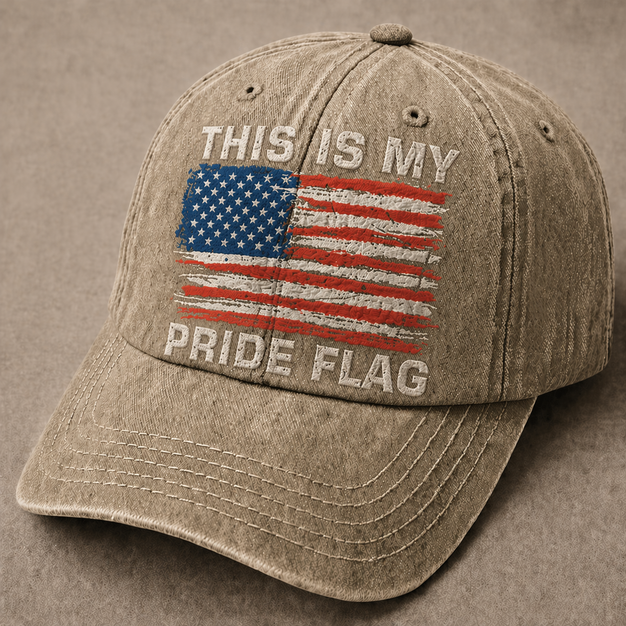 This Is My Pride Flag Vintage Baseball Cap