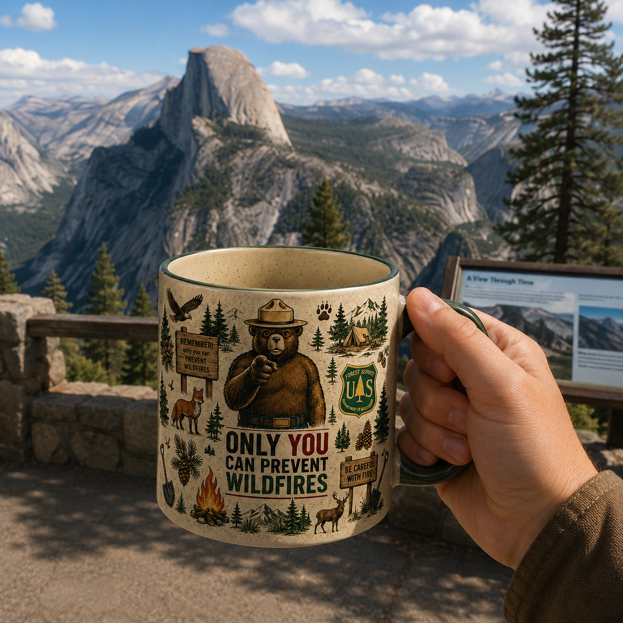 USFS Only You Can Prevent Wildfires Mug