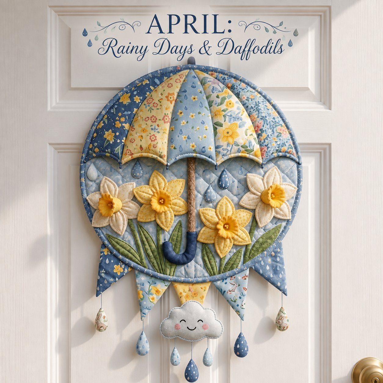 12-Month Themed 3D Quilted Door Hanger Sewing Kit Collection