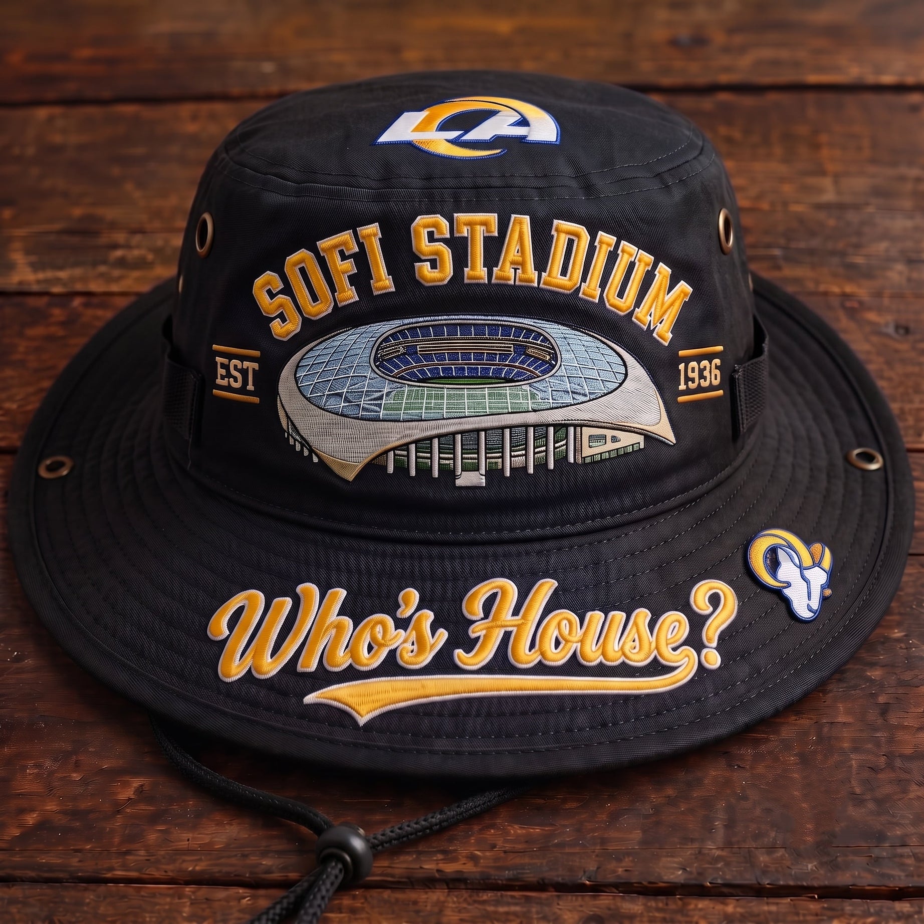 Whose House SoFi Stadium Boonie Hat