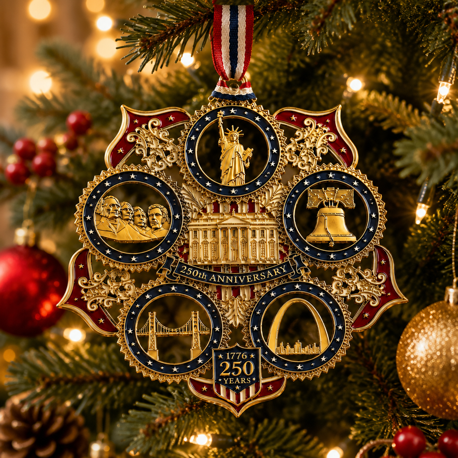 Anniversary Christmas Tree Ornament