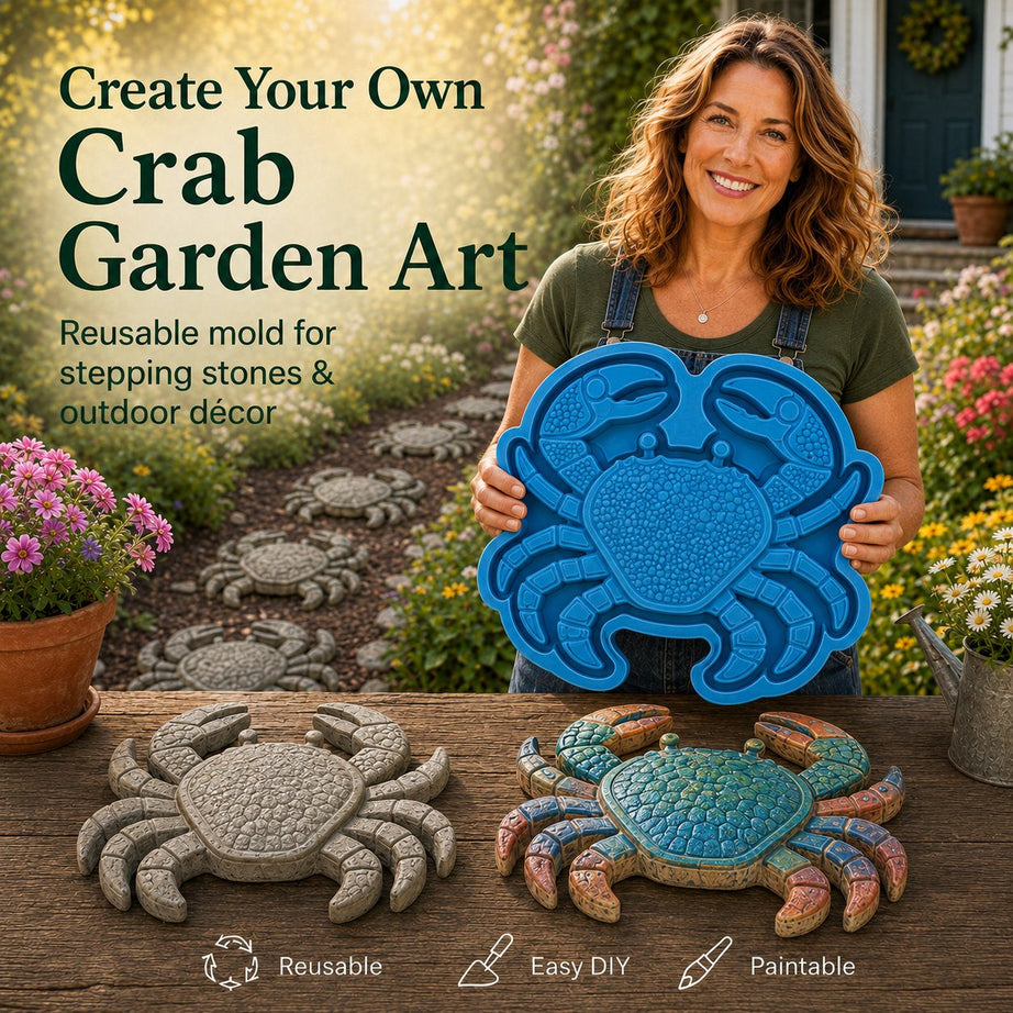 Reusable Ocean Theme Garden Art Mold
