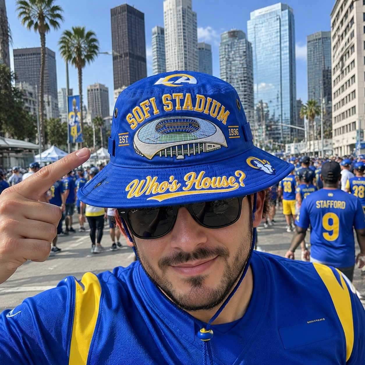 Whose House SoFi Stadium Boonie Hat