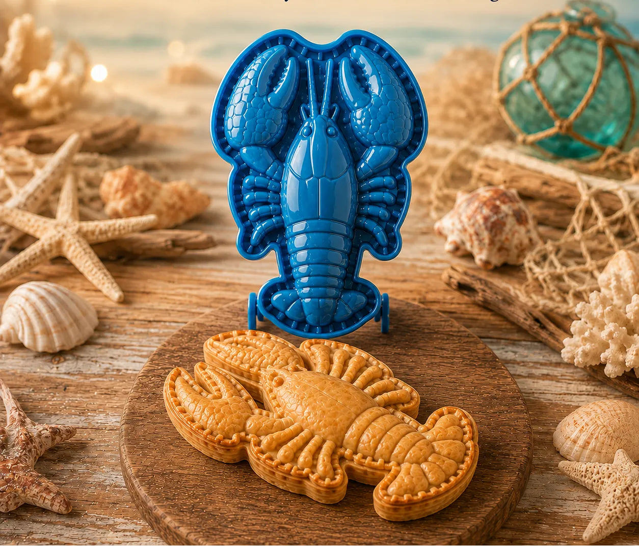 8-Design Ocean Filled Pie Press Collection