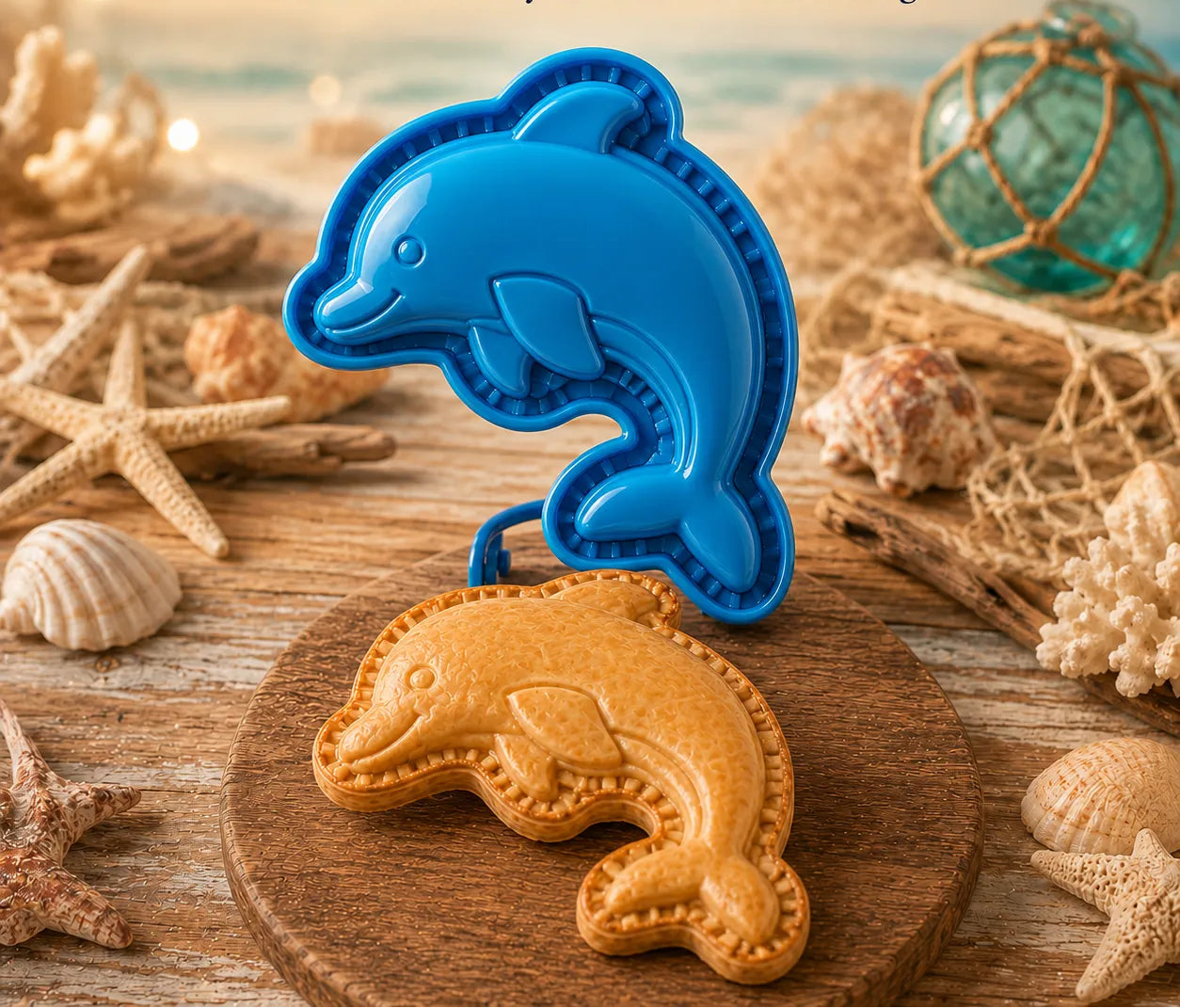 8-Design Ocean Filled Pie Press Collection