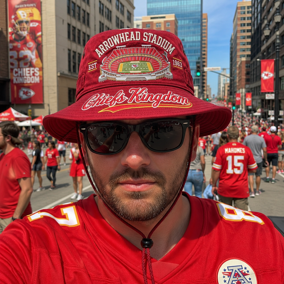 Chiefs Kingdom Arrowhead Stadium Boonie Hat