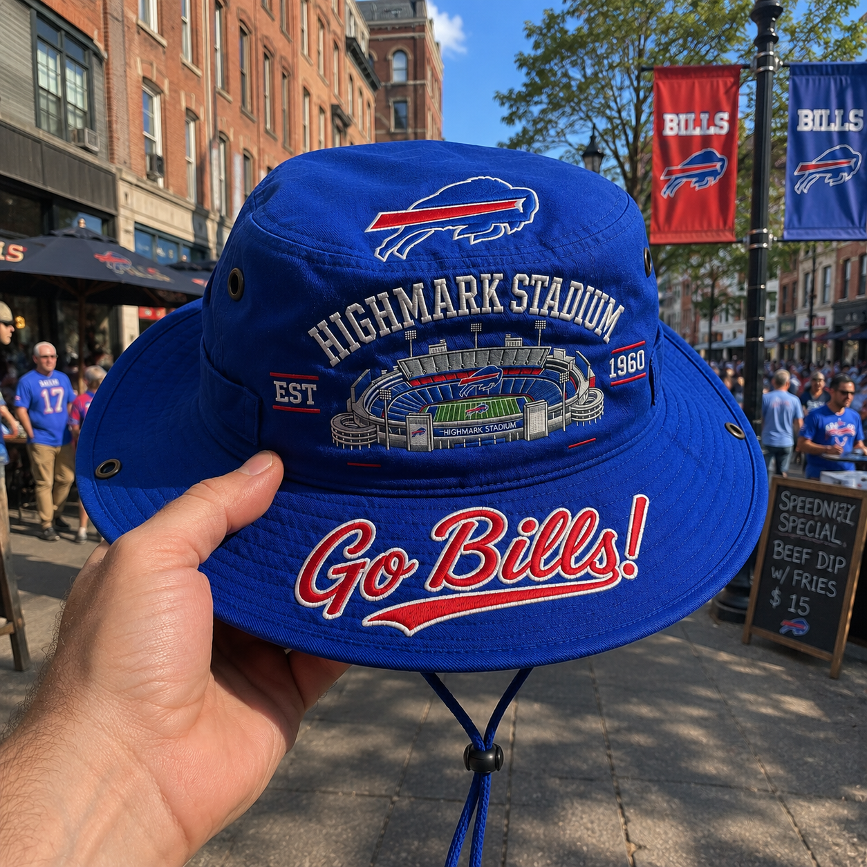 Go Bills Highmark Stadium Boonie Hat
