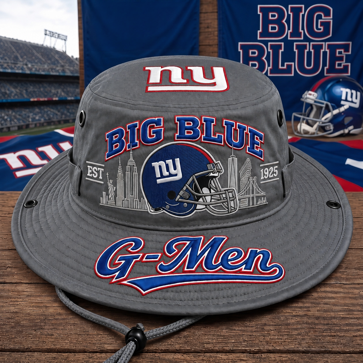 Big Blue Boonie Hat
