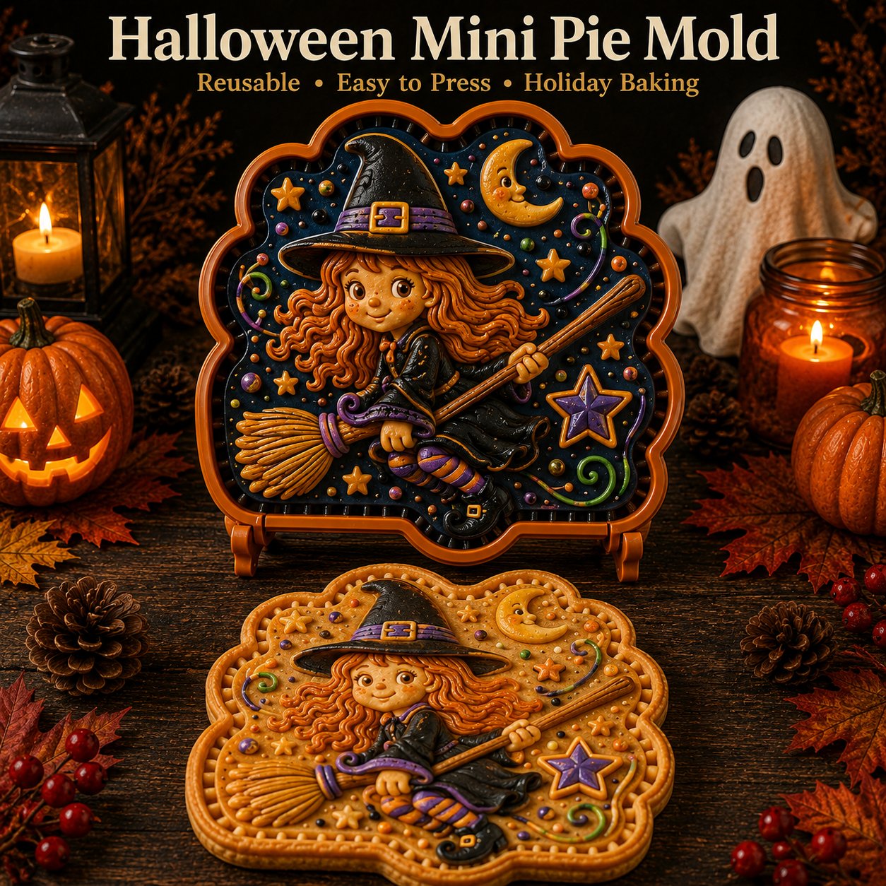 Halloween Mini Pie Mold Collection