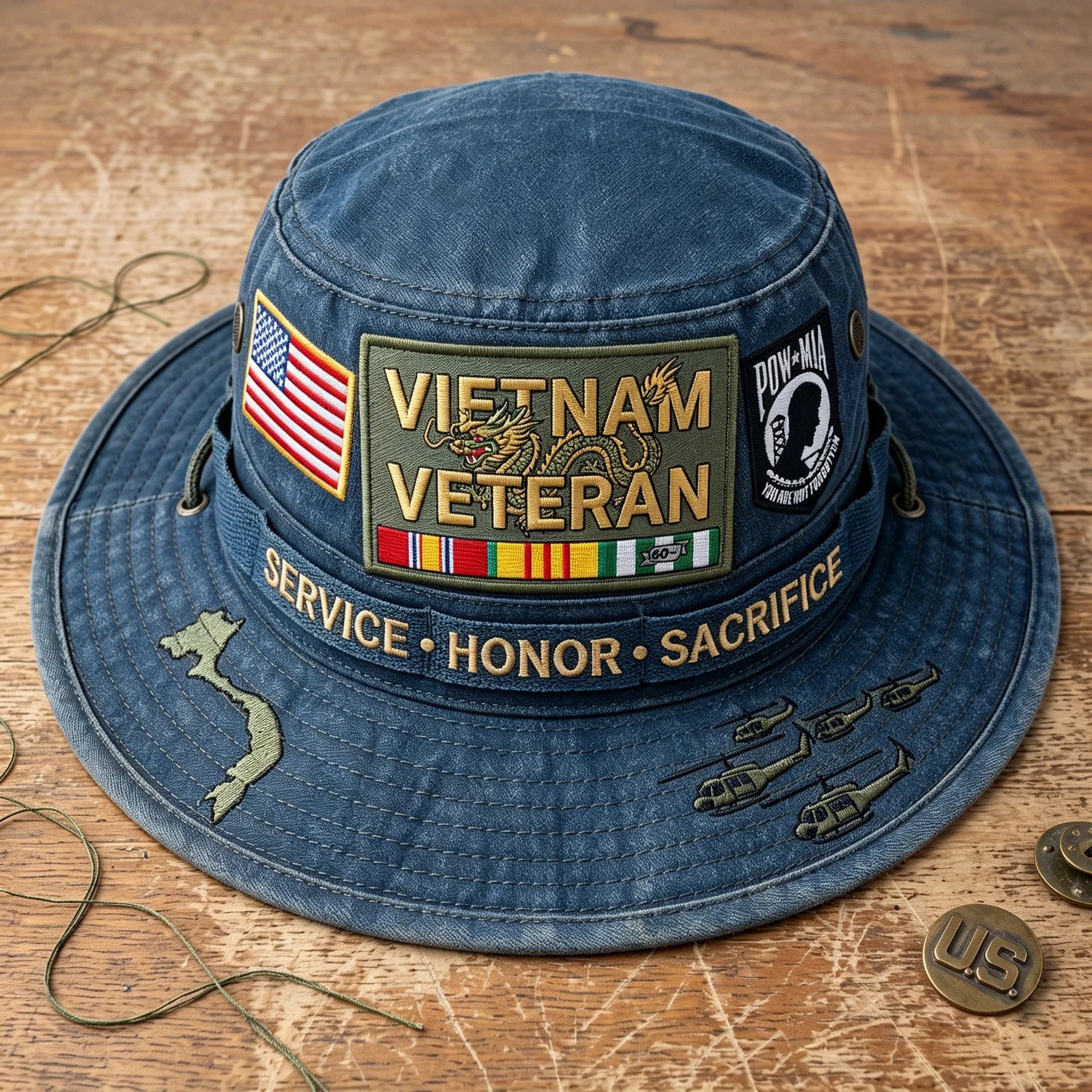 Vietnam Veteran Tribute Boonie Hat