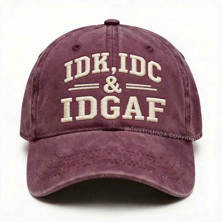 Adjustable Vintage Washed Baseball Cap