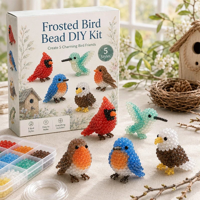Frosted Sea Glass-Style Beading DIY Kit