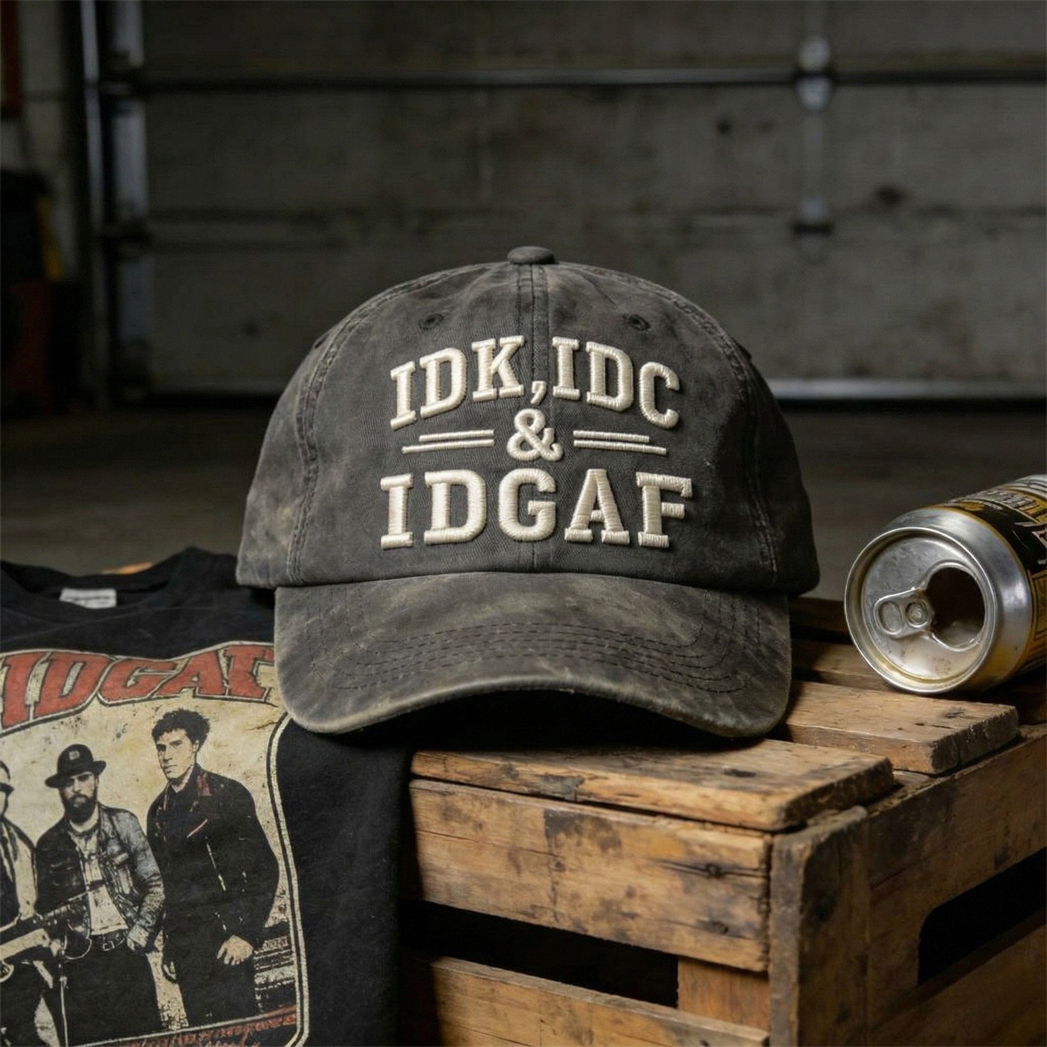Adjustable Vintage Washed Baseball Cap