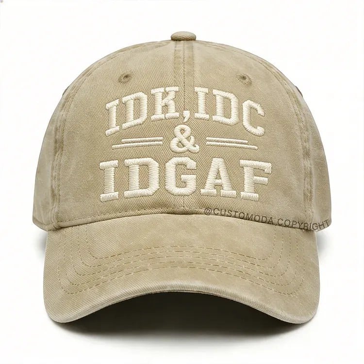 Adjustable Vintage Washed Baseball Cap