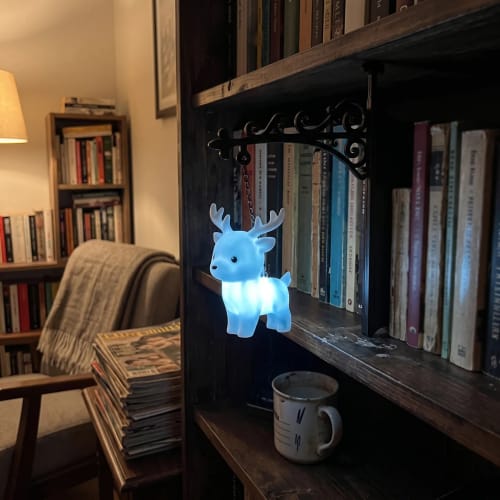 Enchanted Hanging Owl Bookshelf Light – Glowing Book Nook Decor for Readers