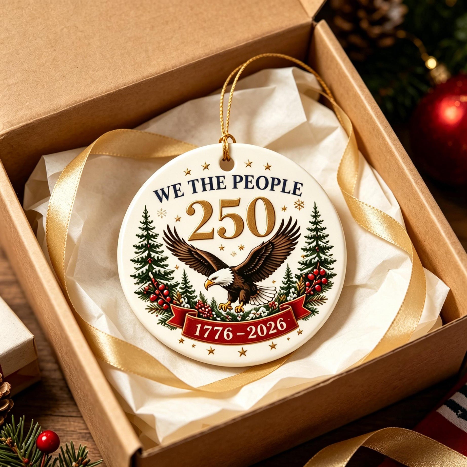 America 250th Keepsake Ornament Collection