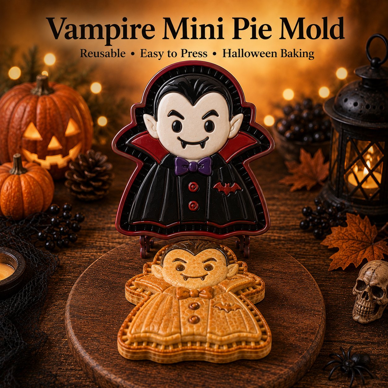Halloween Mini Pie Mold Collection